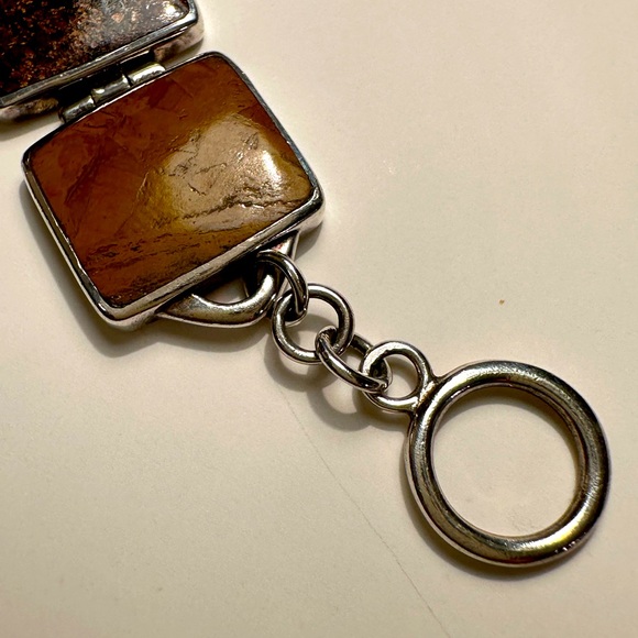 SILPADA Semi Precious Stone and Silver Bracelet - Picture 2 of 7